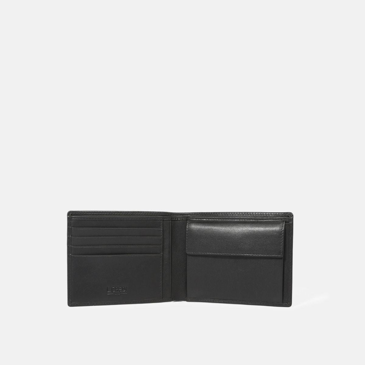 L. Credi David Portemonnaie schwarz Flash Sale