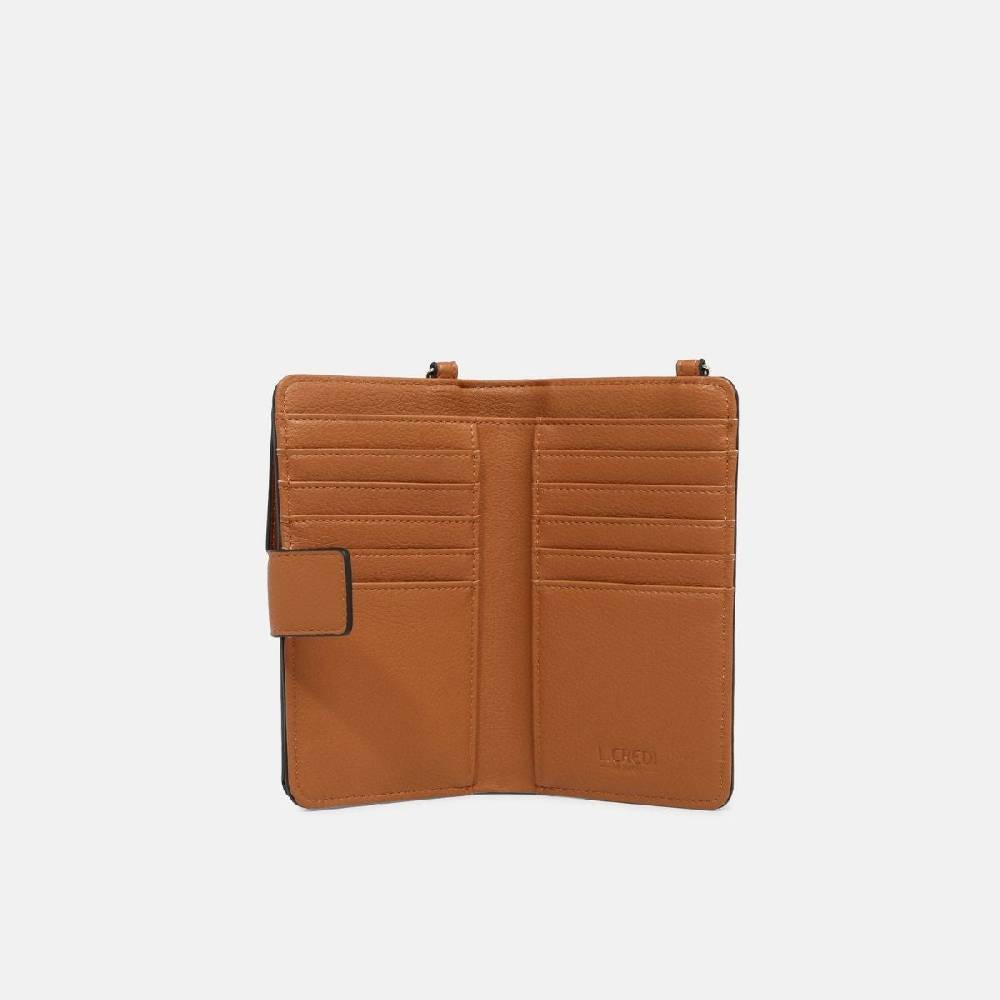 L. Credi Jane Handytasche cognac Preisnachlass