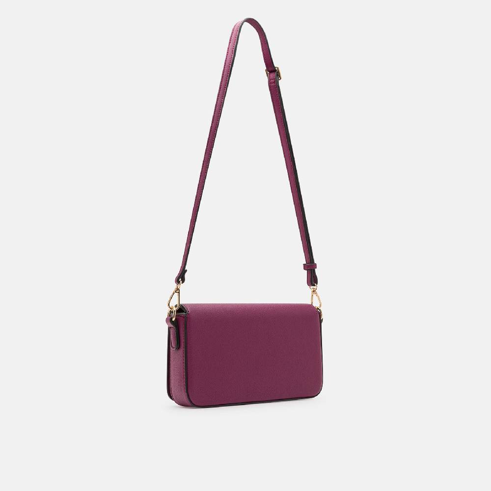 L. Credi Jane Clutch plum Valentinstagsangebot