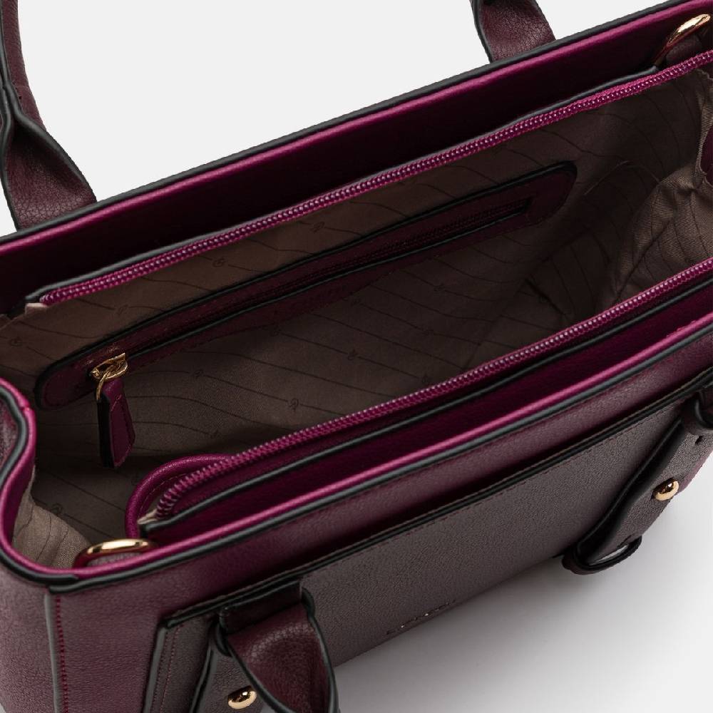 L. Credi Naemi Henkeltasche plum Neueste Mode