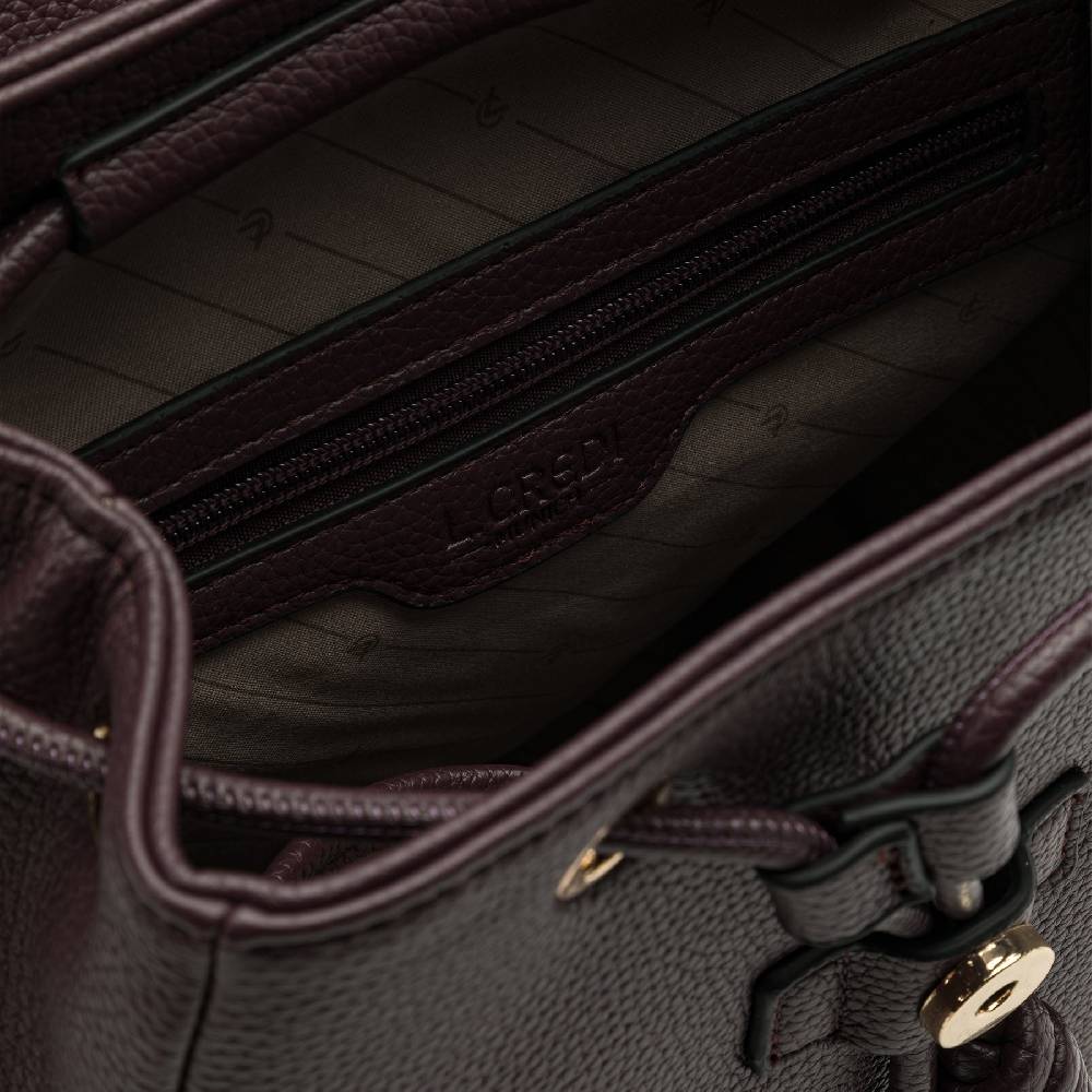 L. Credi Nalina Rucksack dark plum Riesige Ersparnisse