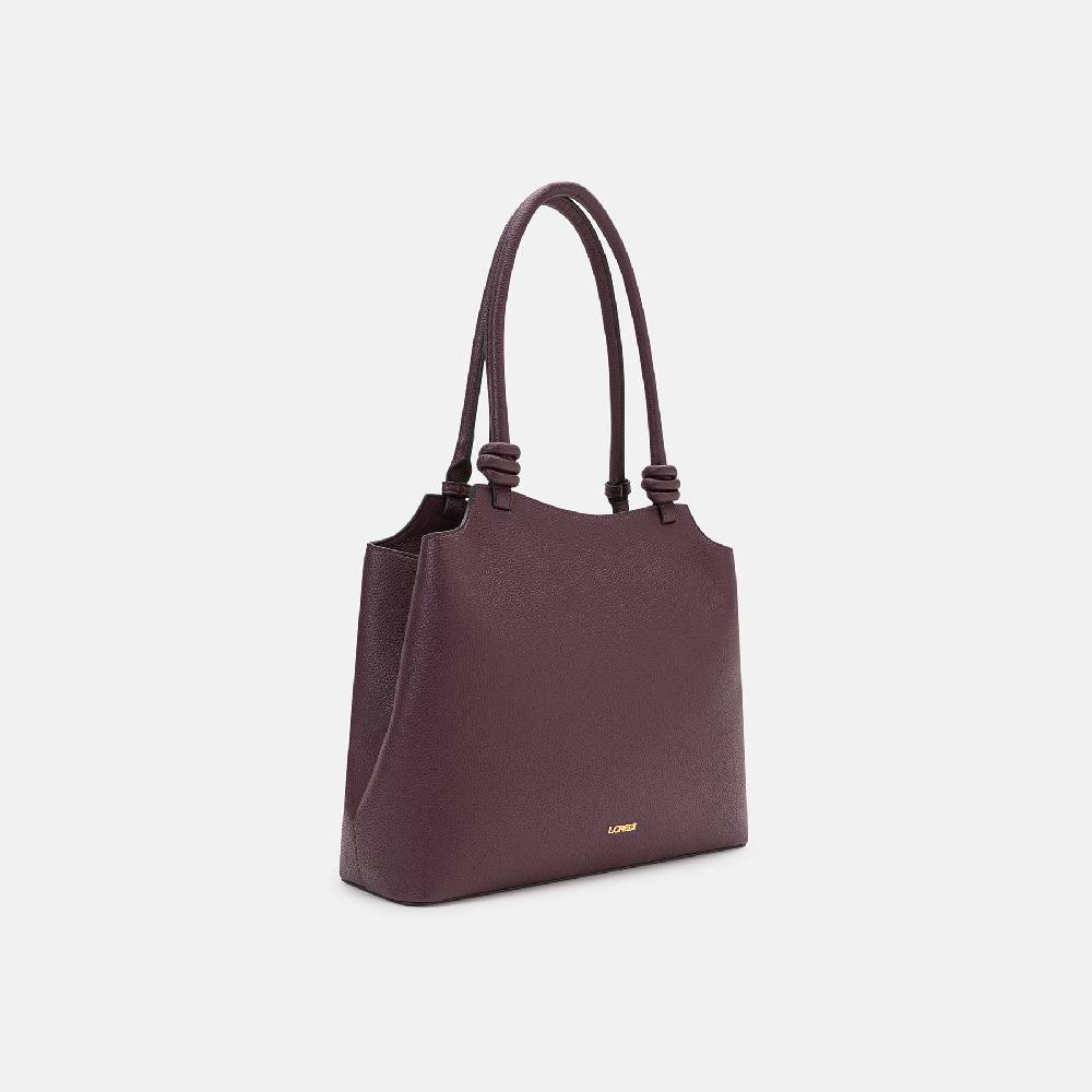 L. Credi Nalina Hobo dark plum Super Sparpreis