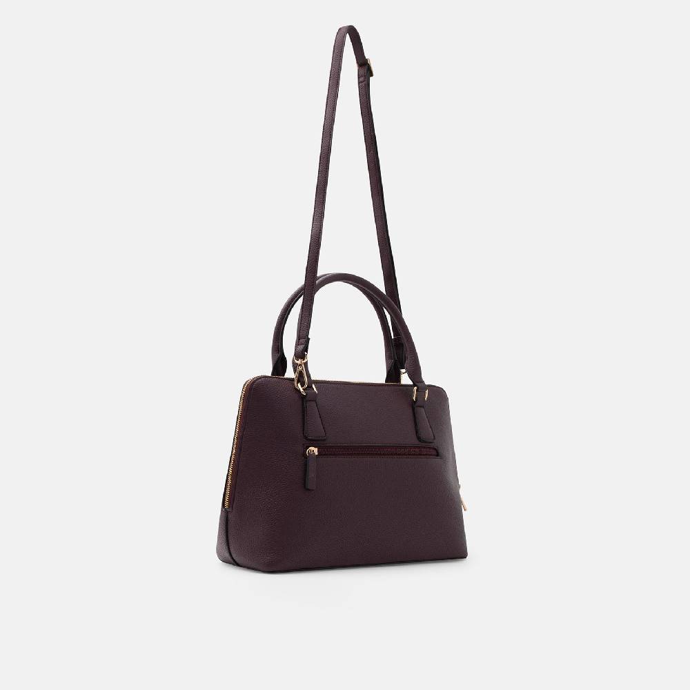L. Credi Ninelle Henkeltasche dark plum Begrenzte Freigabe