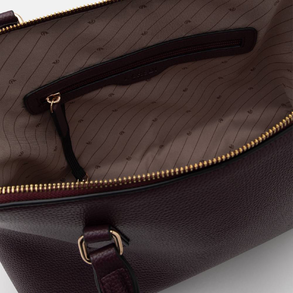 L. Credi Ninelle Henkeltasche dark plum Begrenzte Freigabe