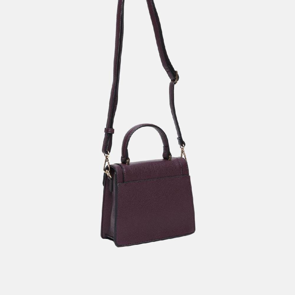 L. Credi Konstanze Umhängetasche dark plum Zeitbegrenzte Promotion