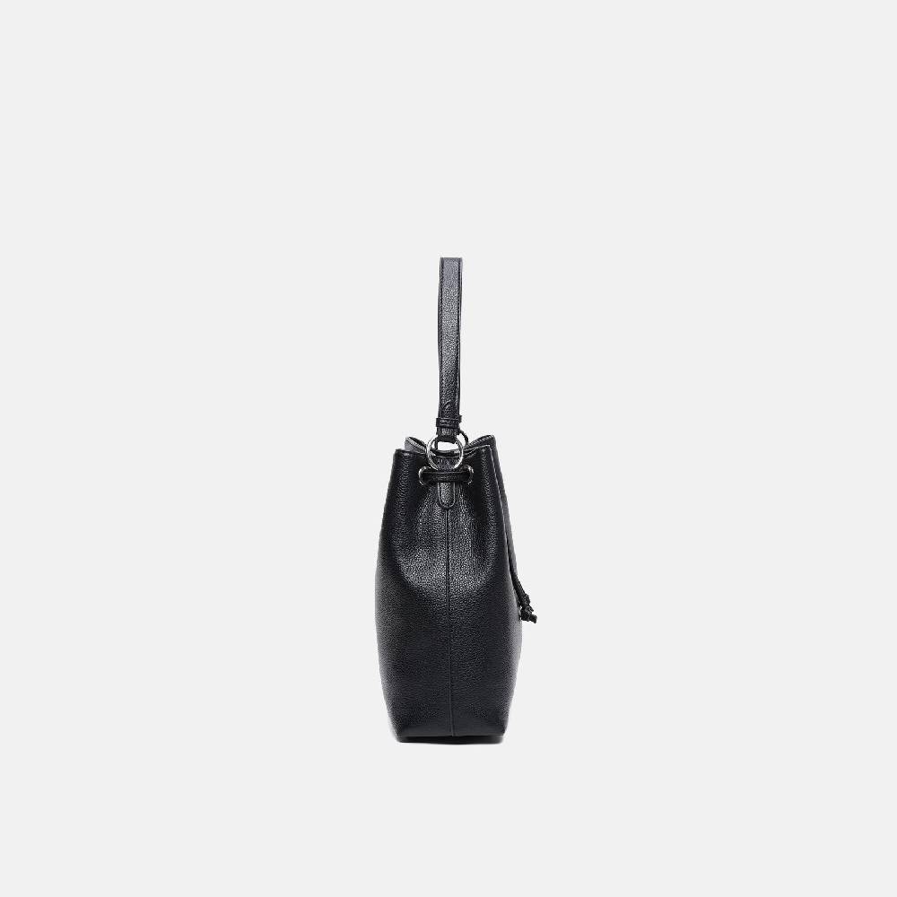 L. Credi Ebony Hobo schwarz Bis zu 50% Rabatt