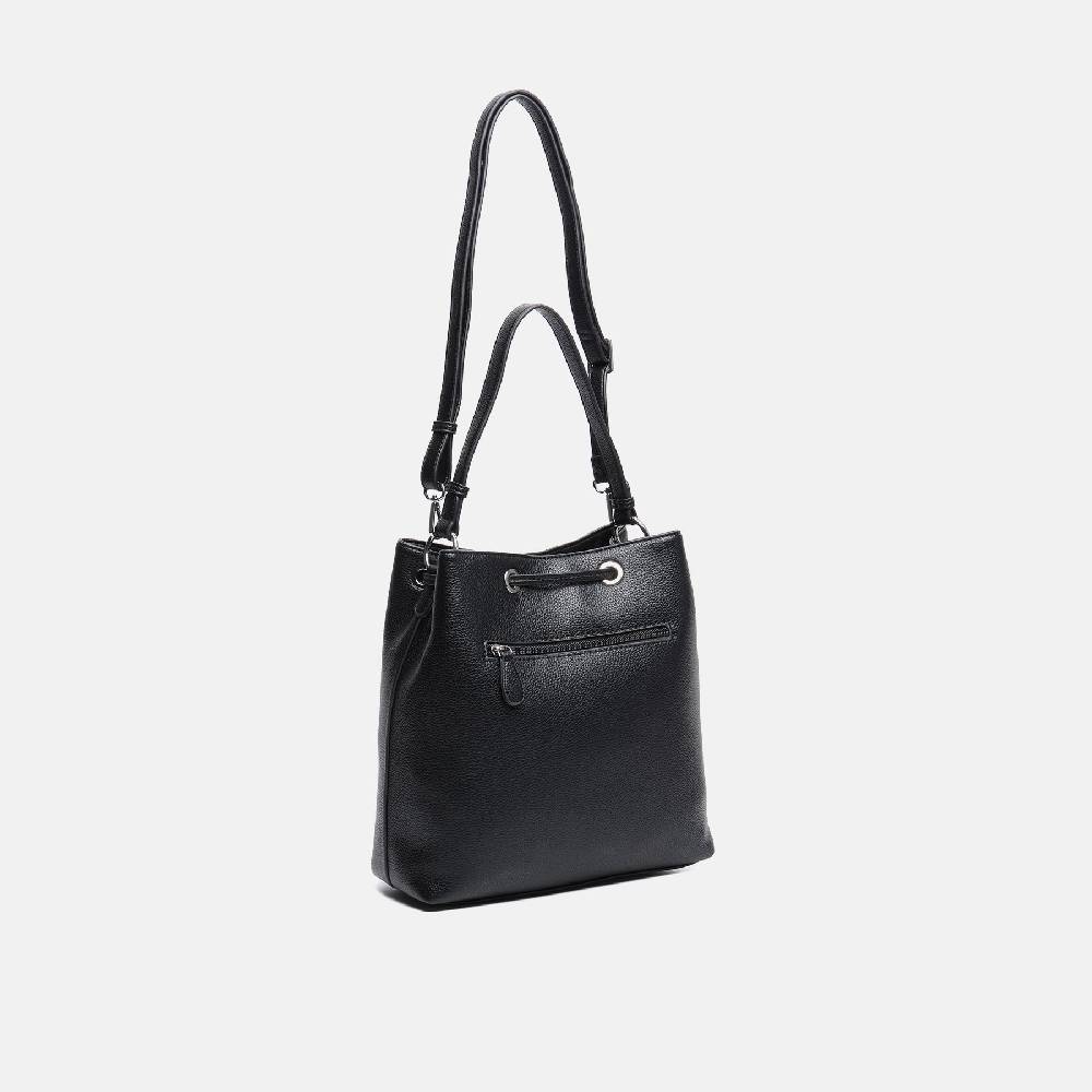 L. Credi Ebony Hobo schwarz Bis zu 50% Rabatt