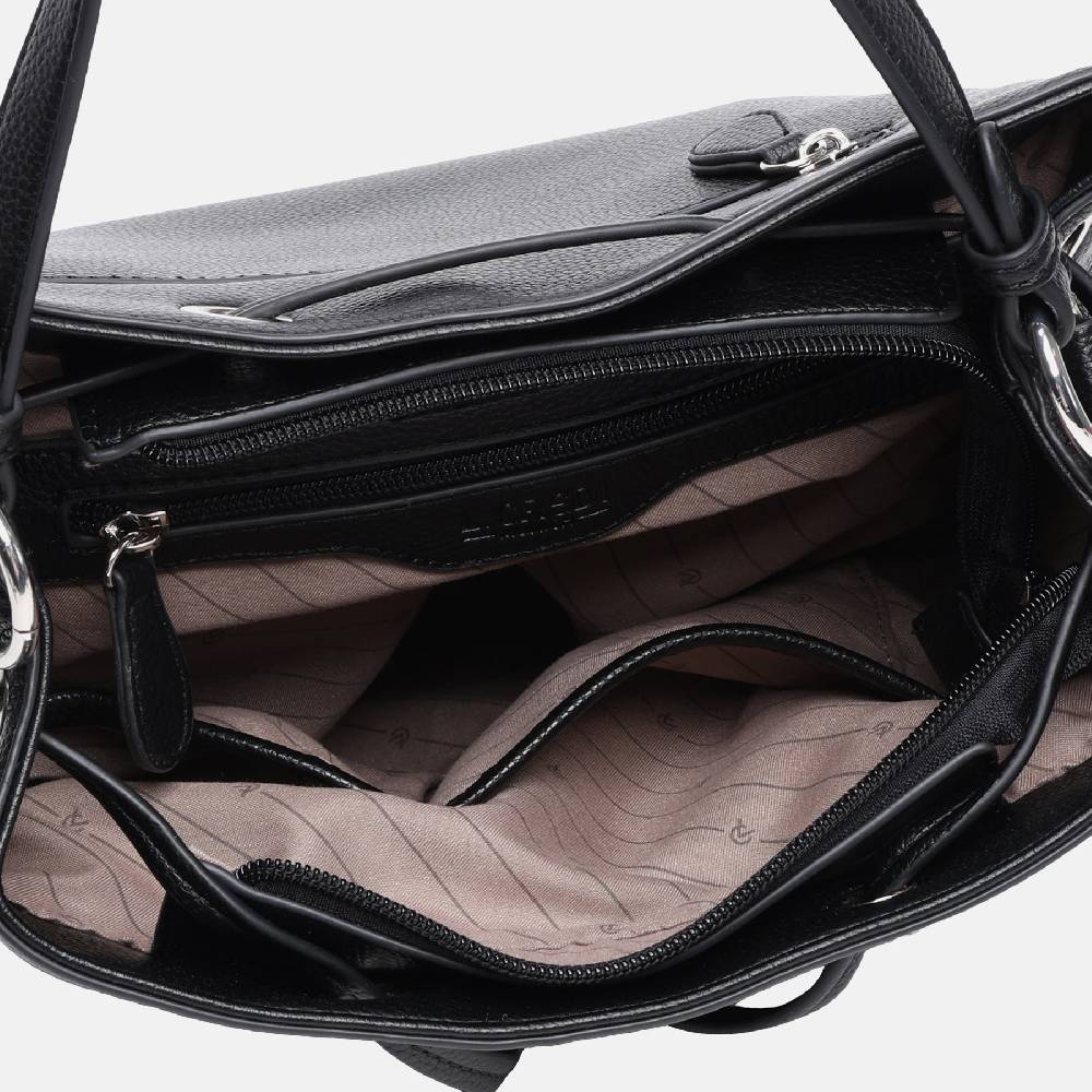 L. Credi Ebony Hobo schwarz Bis zu 50% Rabatt