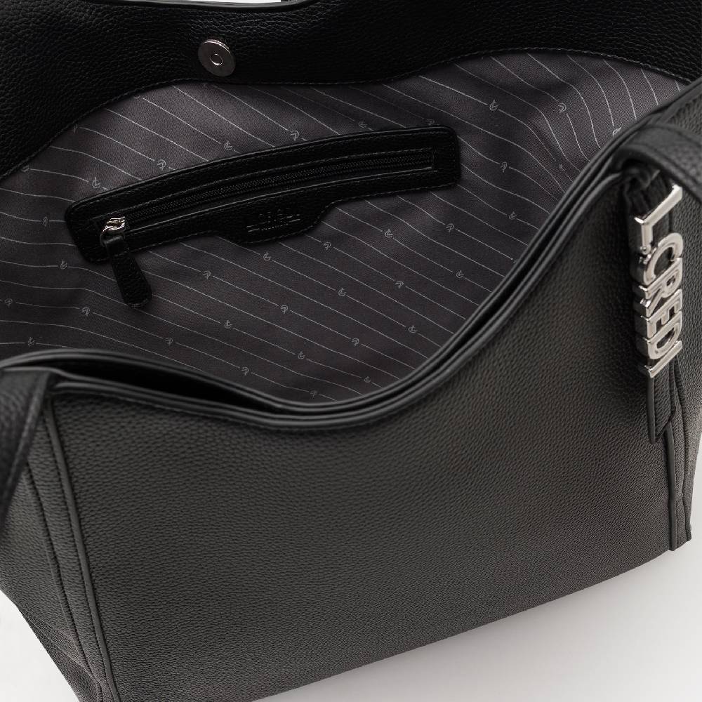 L. Credi Nanda Shopper schwarz Im Verkauf