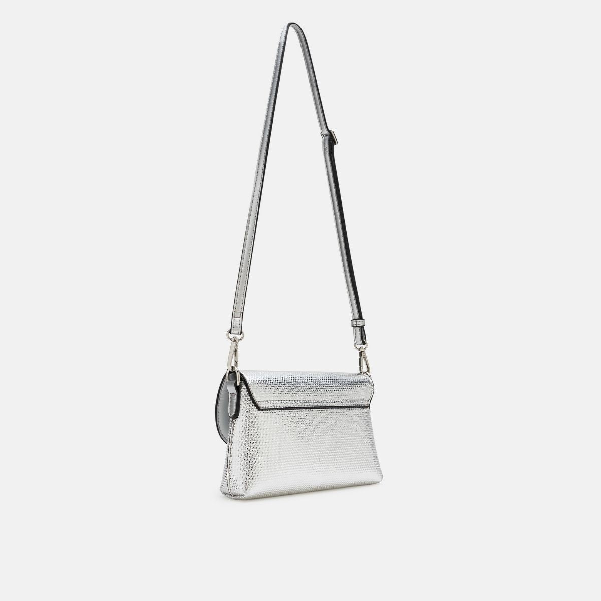 L. Credi Nadine Clutch silber Sonderangebote