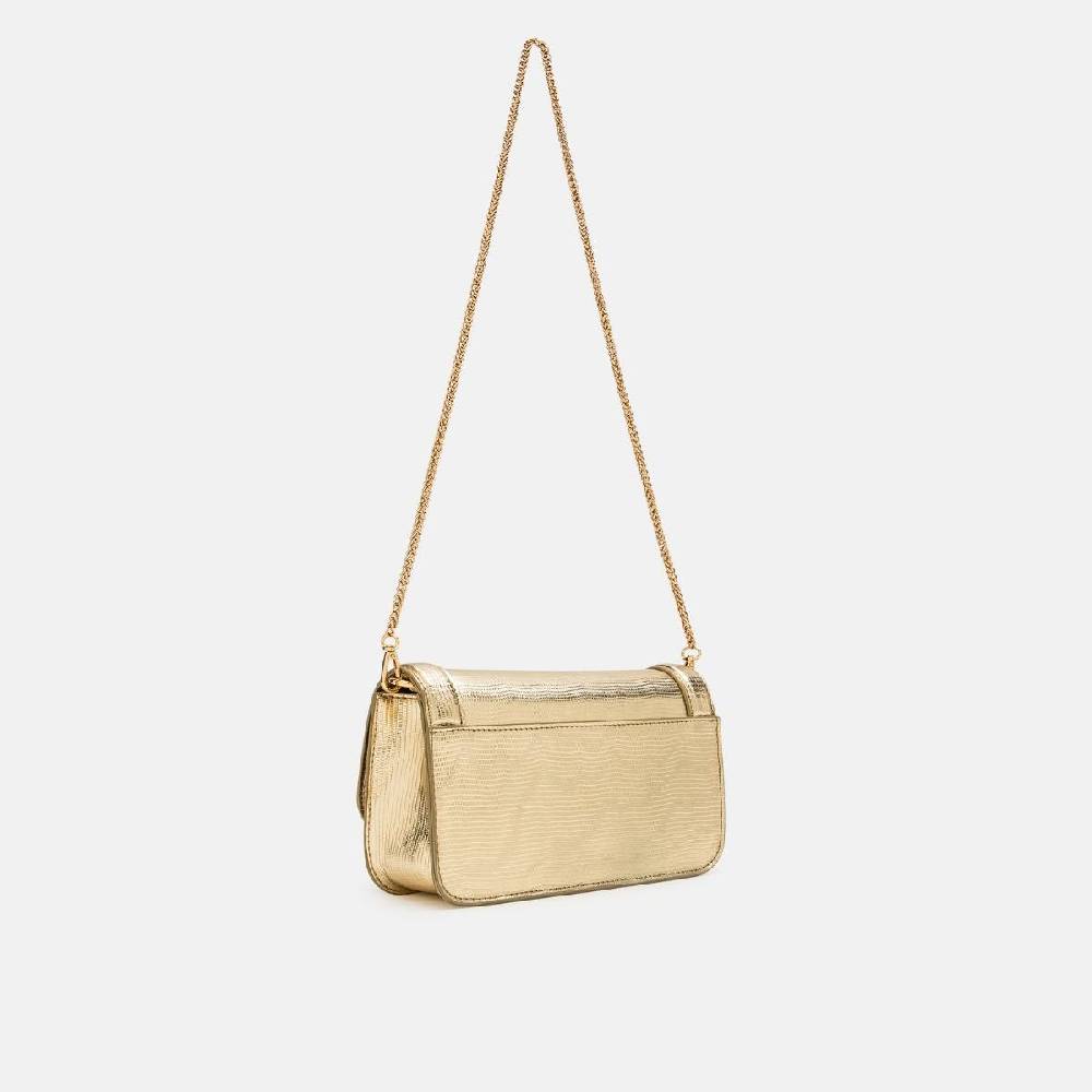 L. Credi Naimi Clutch gold Riesige Ersparnisse