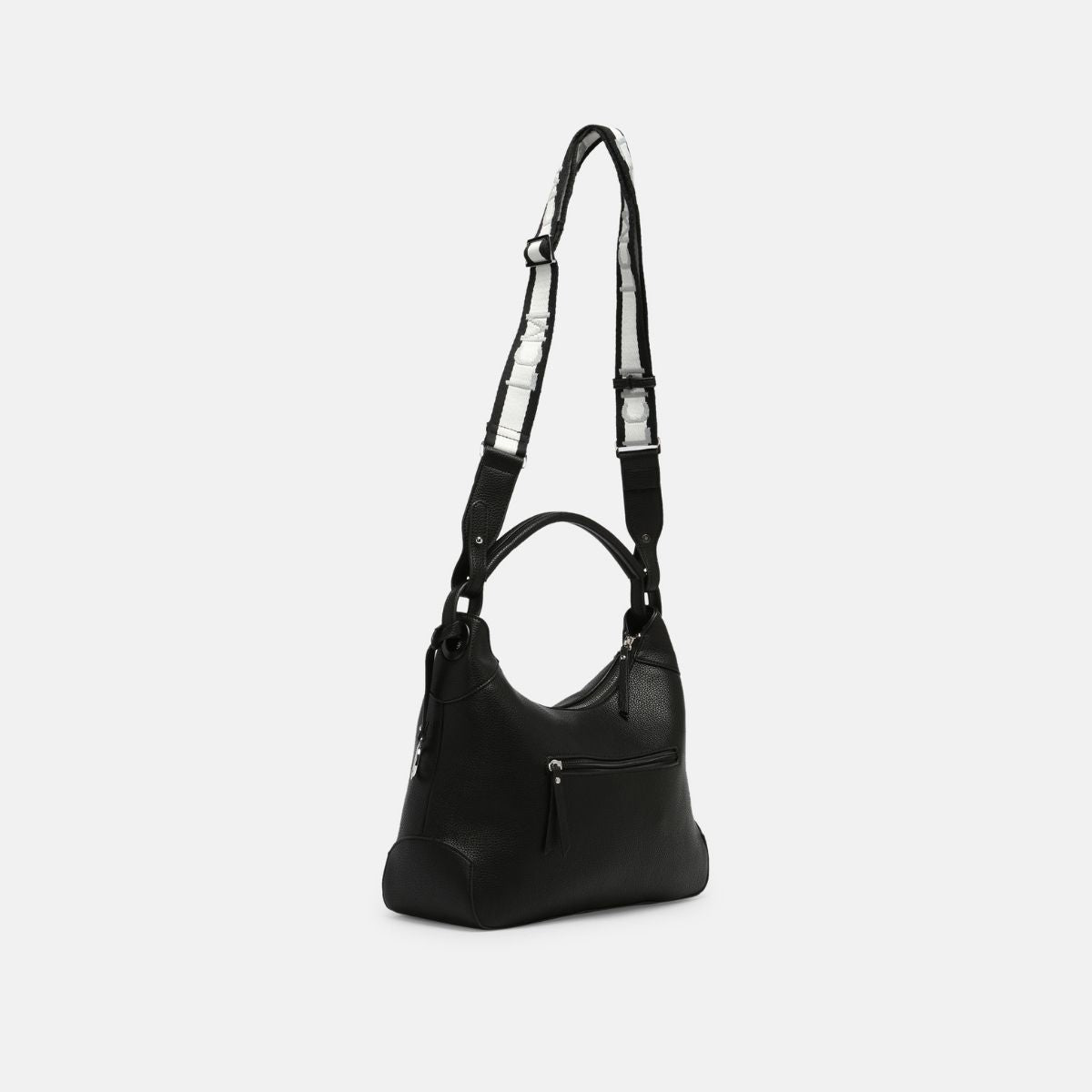 L. Credi Kimmy Hobo schwarz Bis zu 60% Rabatt