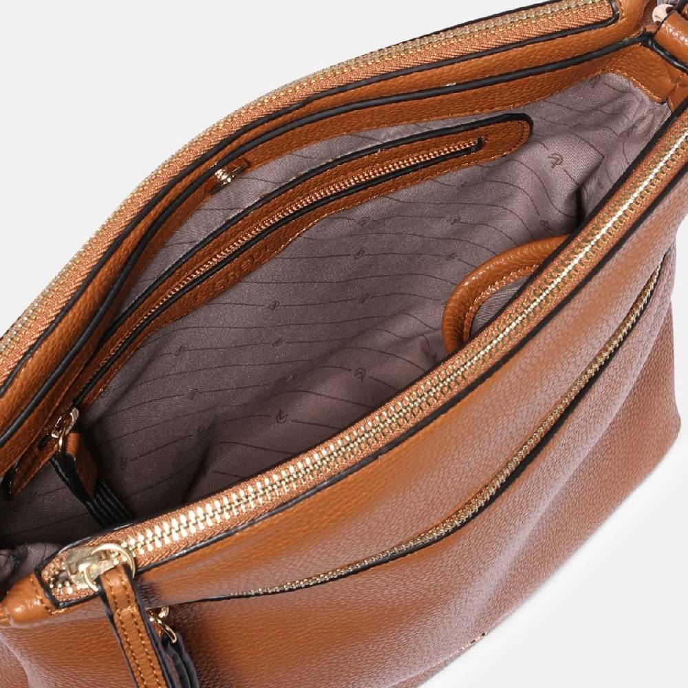 L. Credi New Orleans Umhängetasche cognac Nur für heute