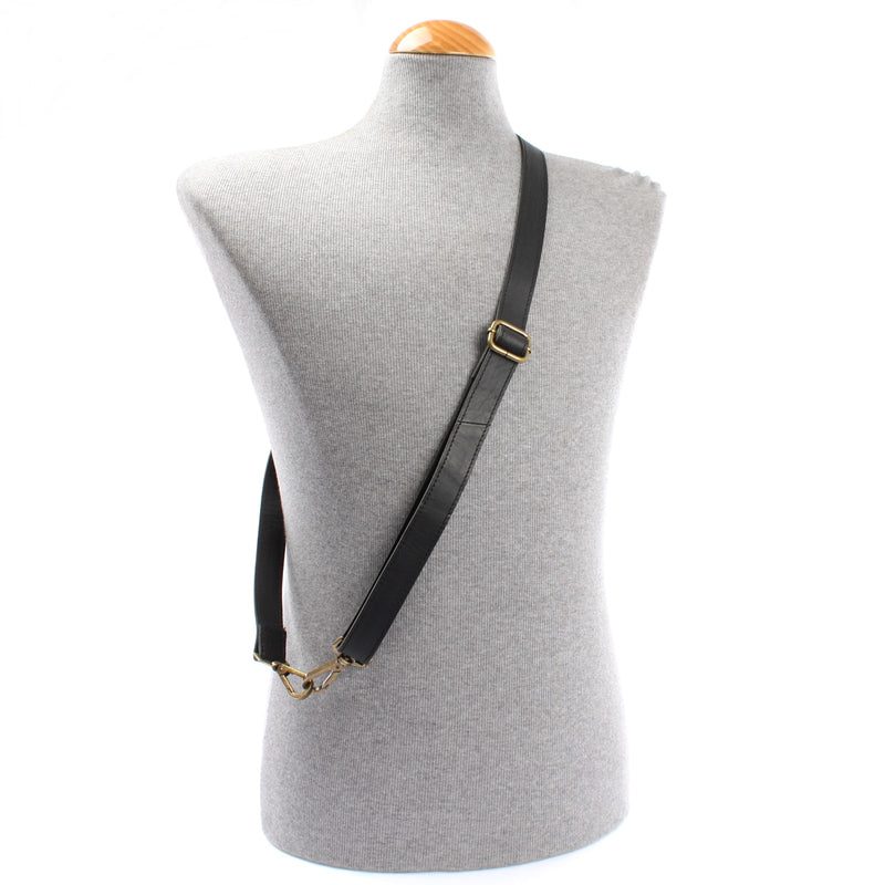 Leconi Trageriemen Leder 150cm schwarz LEC-R7 Rabatt