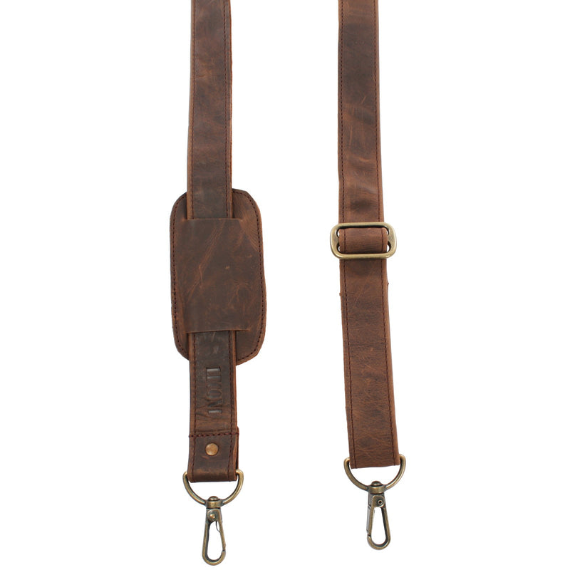 Leconi Trageriemen Leder schlamm breit 150cm LEC-R3 Günstig kaufen