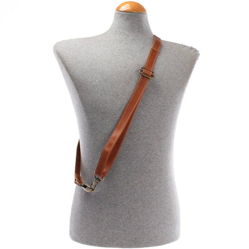 Leconi Trageriemen Leder cognac schmal 150cm LEC-R4 Online Shopping