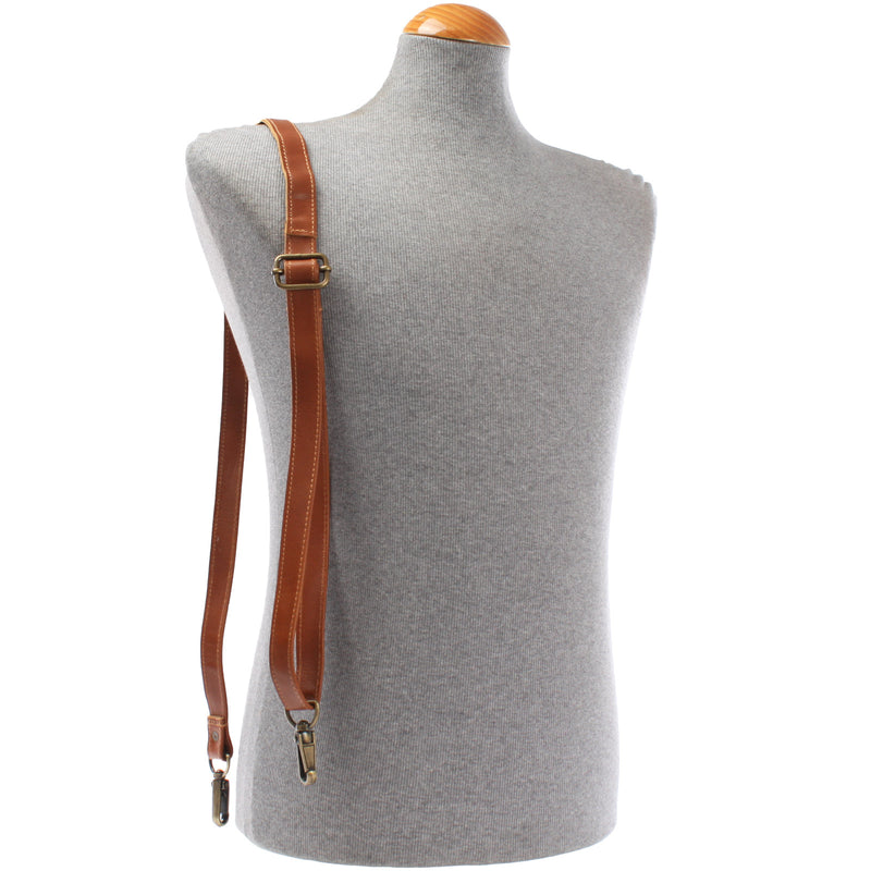 Leconi Trageriemen Leder cognac schmal 150cm LEC-R4 Online Shopping