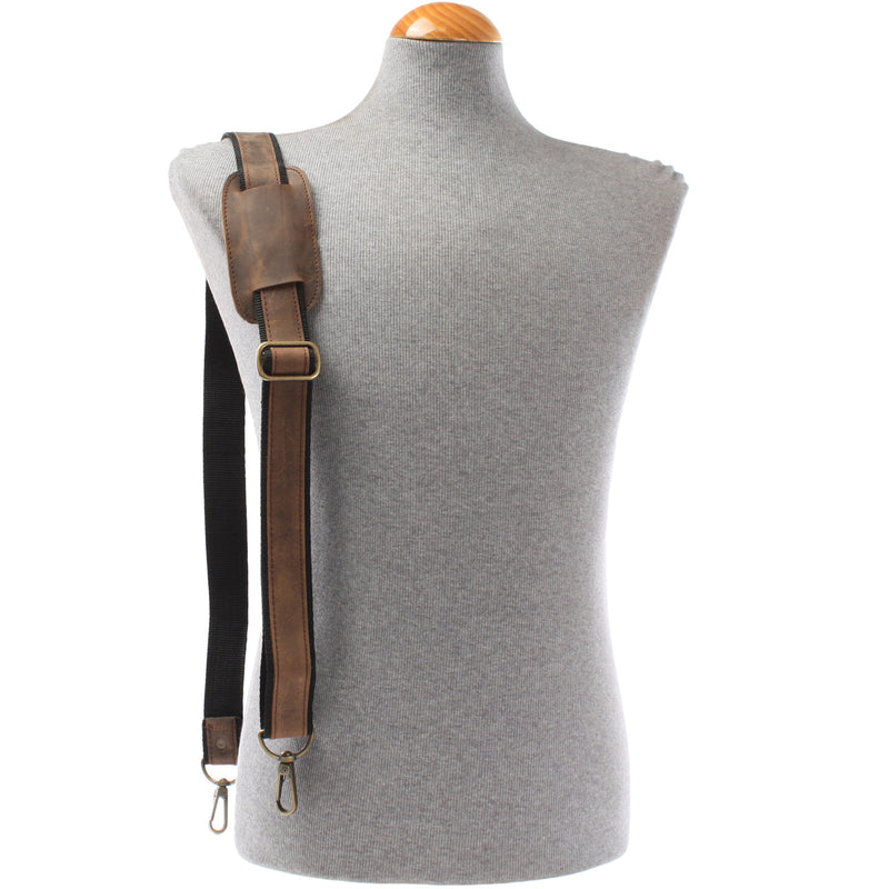 Leconi Trageriemen Leder schlamm 150cm LEC-R2 Black Friday
