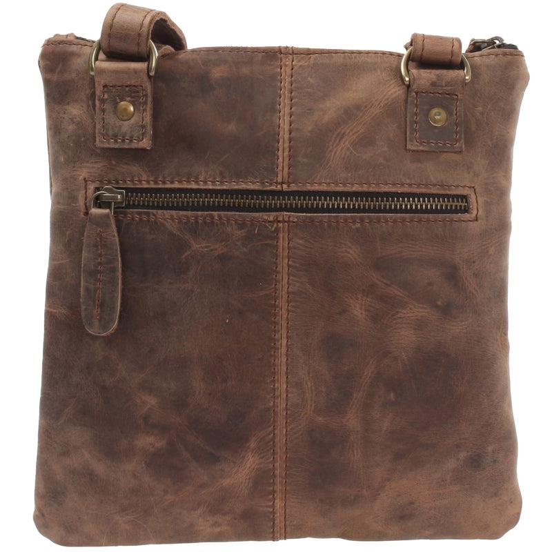 Leconi kleine Umhängetasche Damentasche Herrentasche Ledertasche schlamm LE3060 Wochenangebot
