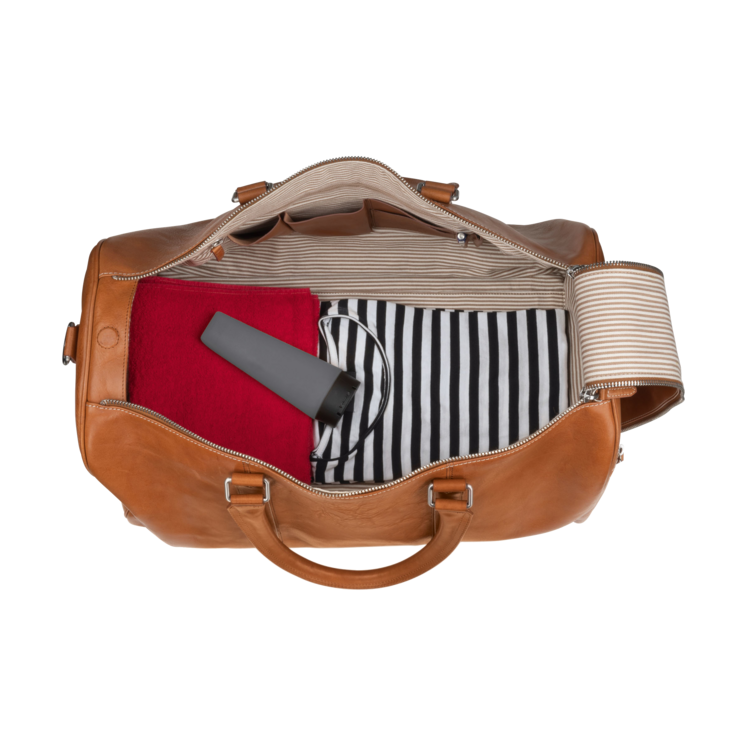 Leonhard Heyden Bergamo Reisetasche Hellbraun Günstig kaufen