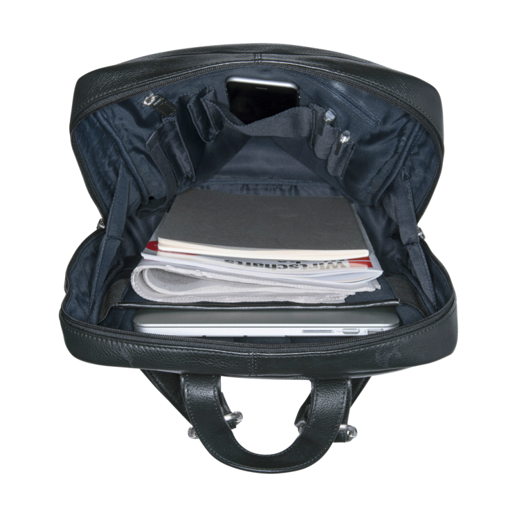 Leonhard Heyden Berlin Business-Rrucksack Schwarz Vatertagsangebot