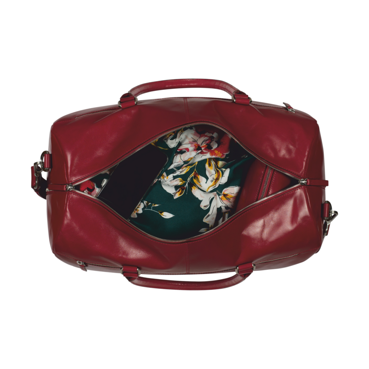 Leonhard Heyden Cambridge Reisetasche Rot Neueste Stile