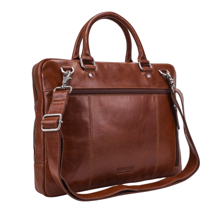Leonhard Heyden Cambridge RV-Aktenmappe S 1 Fach Cognac Bis zu 55% Rabatt