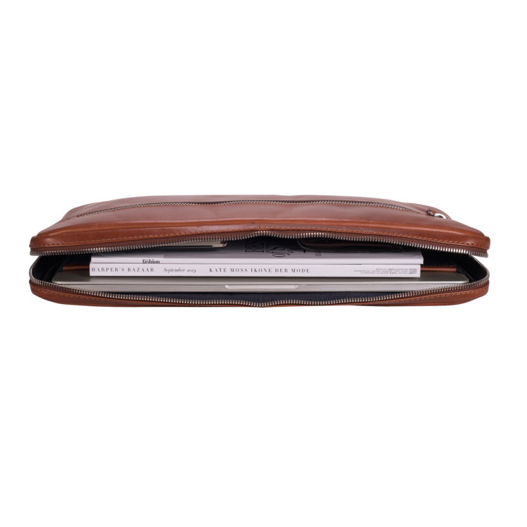 Leonhard Heyden Cambridge RV-Laptoptasche M Cognac Riesige Rabatte
