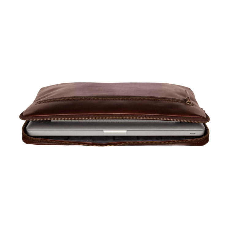 Leonhard Heyden Cambridge RV-Laptoptasche M Rotbraun 50% Rabatt mit kostenlosem Versand
