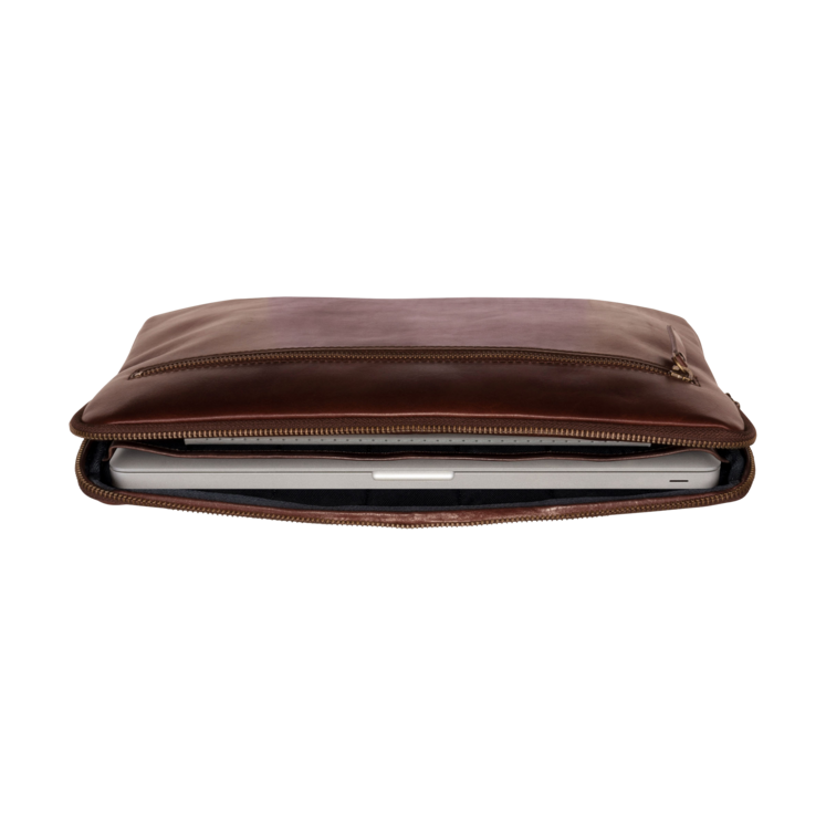 Leonhard Heyden Cambridge RV-Laptoptasche S Rotbraun Fabrikladen