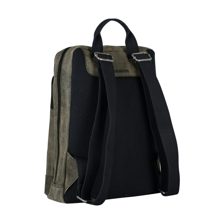 Leonhard Heyden Boston Rucksack Grau im Angebot