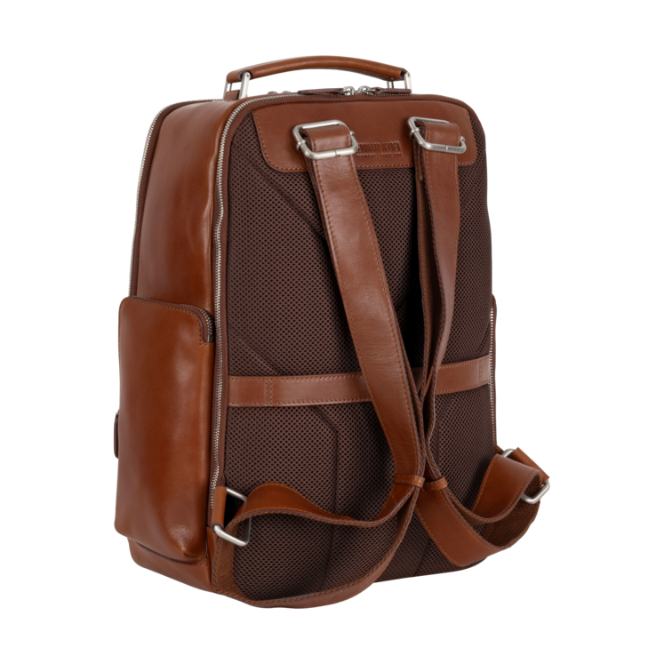 Leonhard Heyden Cambridge Business-Rucksack Cognac Limitierter Zeitrabatt