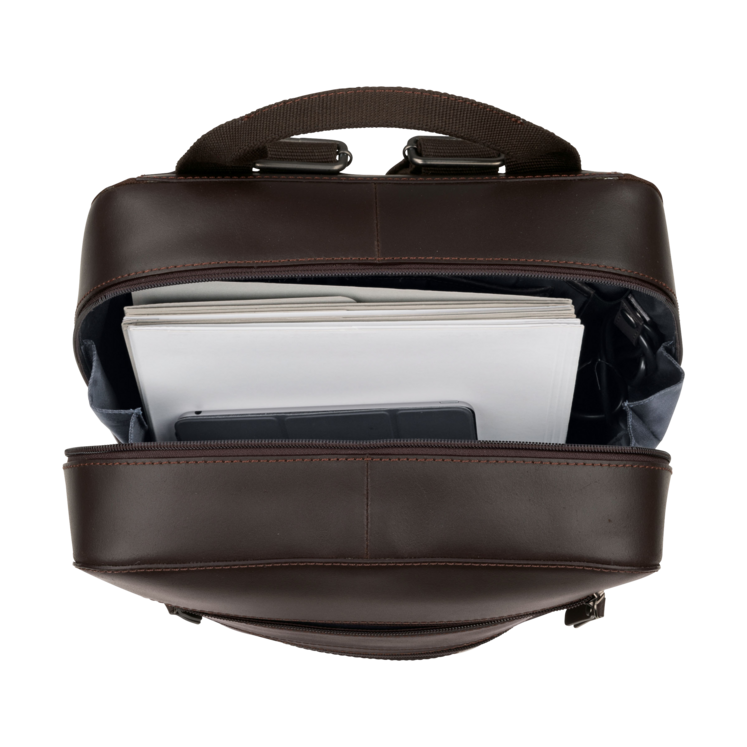 Leonhard Heyden Dakota Business-Rucksack Braun Cyber Monday