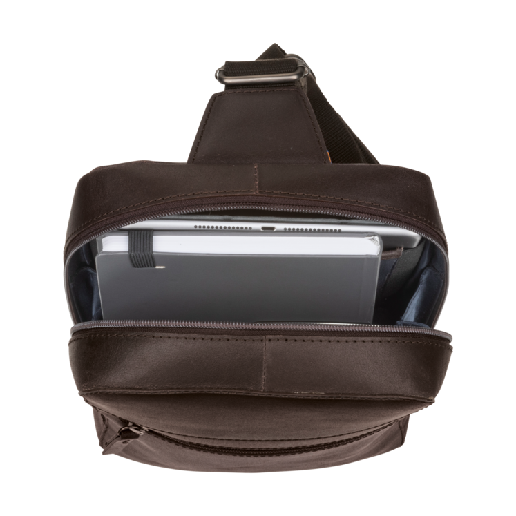 Leonhard Heyden Dakota Crossbag Braun Weihnachtsangebot