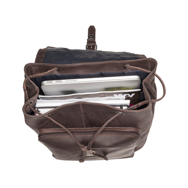 Leonhard Heyden Dakota Rucksack Braun Vatertagsangebot