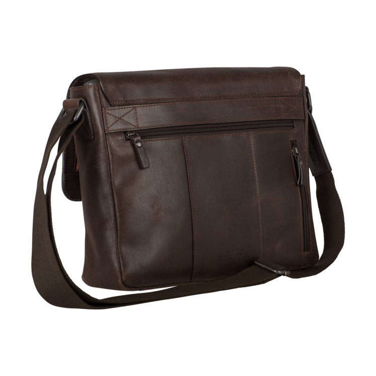 Leonhard Heyden Dakota Umhängetasche M Braun Online Outlet