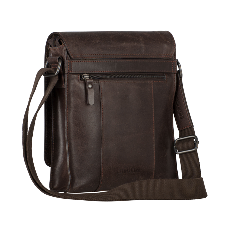 Leonhard Heyden Dakota Umhängetasche S Braun Blitzangebot