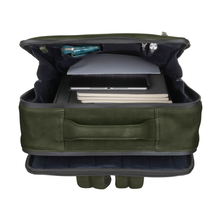 Leonhard Heyden Den Haag Rucksack Oliv Nur noch ein Tag übrig