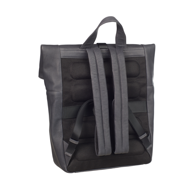 Leonhard Heyden Den Haag Rucksack Rolltop Grau Riesige Rabatte