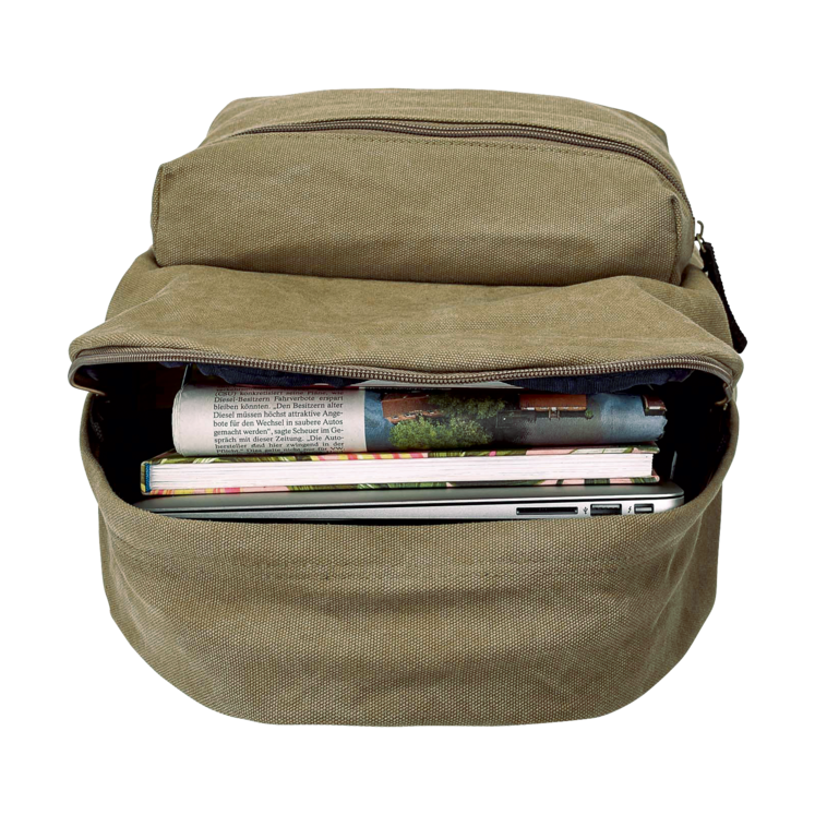 Leonhard Heyden Gobi Rucksack Olive Meist gekauft