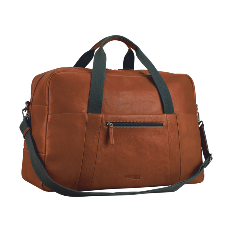 Leonhard Heyden Hamburg Reisetasche cognac Rabatt