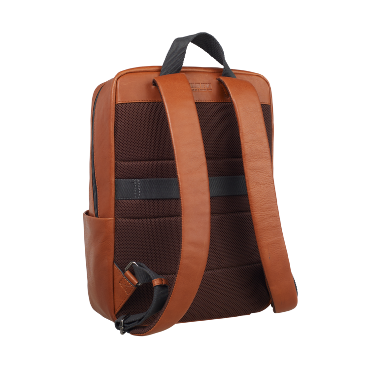 Leonhard Heyden Hamburg Rucksack Cognac Versandkostenfrei