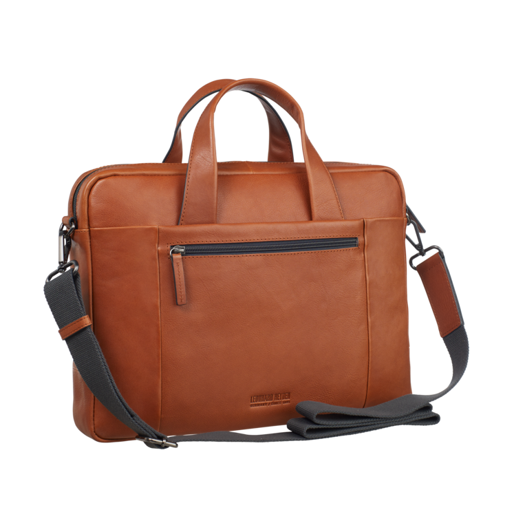 Leonhard Heyden Hamburg RV-Aktenmappe 1 Fach Cognac Flash Sale