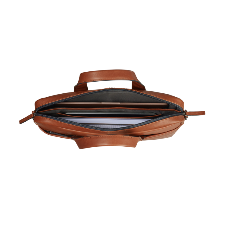 Leonhard Heyden Hamburg RV-Aktenmappe 1 Fach Cognac Flash Sale
