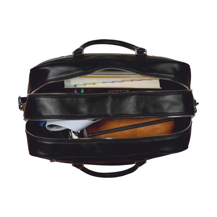 Leonhard Heyden Montreal Business-Reisetasche Schwarz Weihnachtsangebot