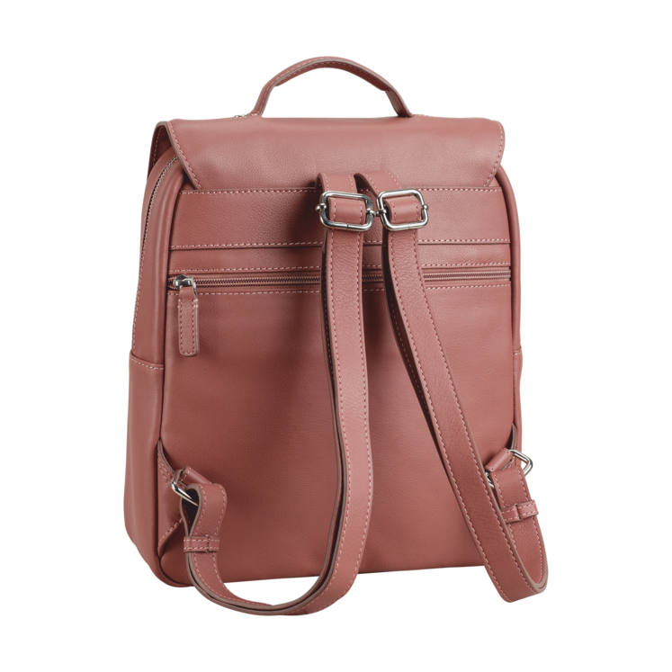 Leonhard Heyden Nizza City-Rucksack Altrosa Online Outlet