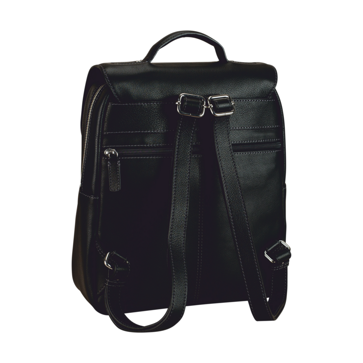 Leonhard Heyden Nizza City-Rucksack Schwarz Zeitlich begrenztes Angebot