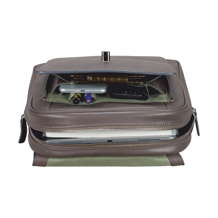 Leonhard Heyden Nizza City-Rucksack Taupe Exklusive Angebote