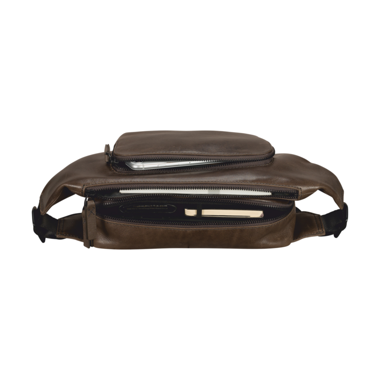 Leonhard Heyden Porto Crossbag Graubraun Sonderangebote