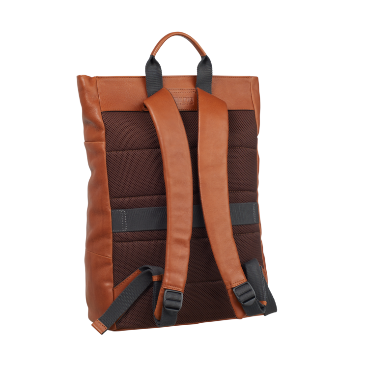 Leonhard Heyden Hamburg RV-Rucksack Cognac Super Rabatt